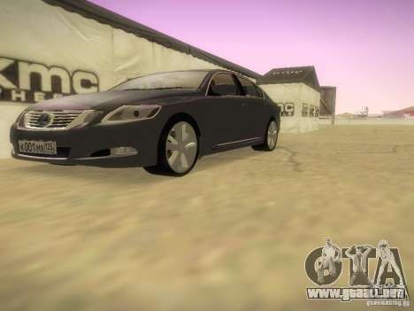 Lexus GS450H para GTA San Andreas