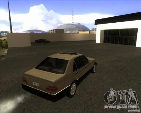 Mercedes Benz 400 SE W140 (Wheels style 2) para GTA San Andreas
