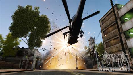 Un helicóptero con un RPG para GTA 4