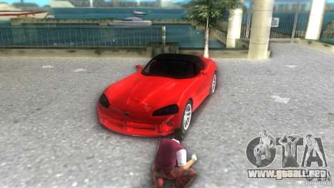Dodge Viper SRT 10 Coupe para GTA Vice City