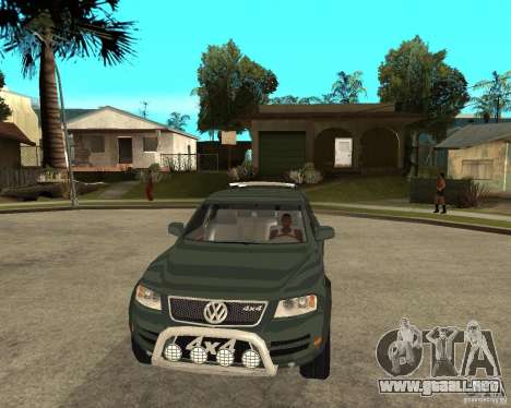 Volkswagen Touareg V10TDI 4x4 para GTA San Andreas