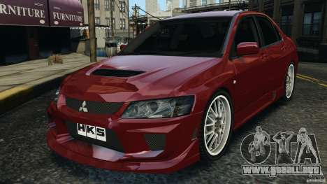 Mitsubishi Lancer Evolution 8 para GTA 4