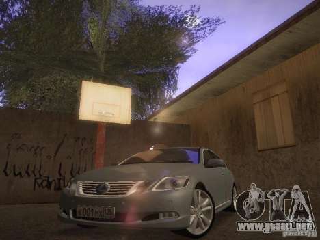 Lexus GS450H para GTA San Andreas