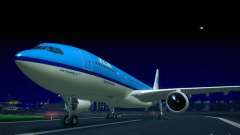 Airbus A330-200 KLM Royal Dutch Airlines para GTA San Andreas