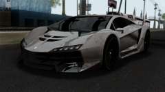 GTA 5 Pegassi Zentorno SA Style para GTA San Andreas