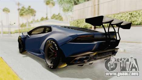 Lamborghini Huracan Stance Style para GTA San Andreas