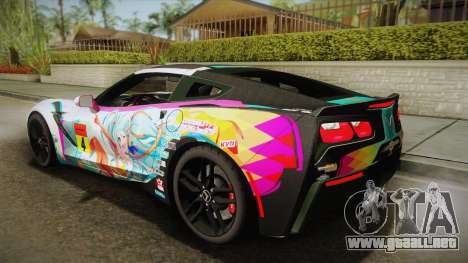 Chevrolet Corvette Z51 C7 2014 GOODSMILE Racing para GTA San Andreas