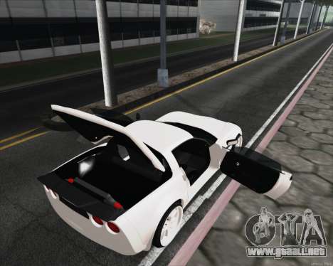 Chevrolet Corvette ZR1 para GTA San Andreas