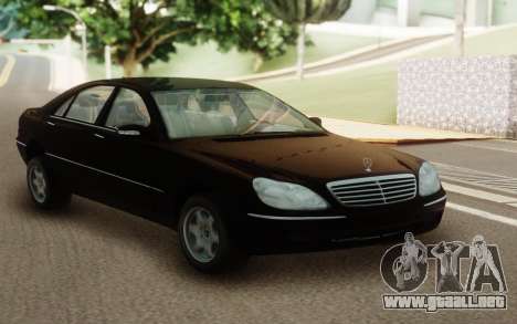 Mercedes-Benz S400 W220 para GTA San Andreas
