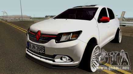 Renault Symbol Mey Construcción De Garaje para GTA San Andreas