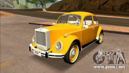 Volkswagen Beetle Mini Rolls Royce 1971 - Brasil para GTA San Andreas