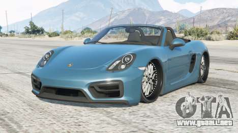 Porsche Boxster GTS (981) 2014〡lowered