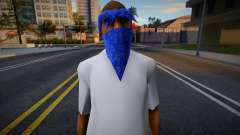 Crip1 Bandana HD para GTA San Andreas
