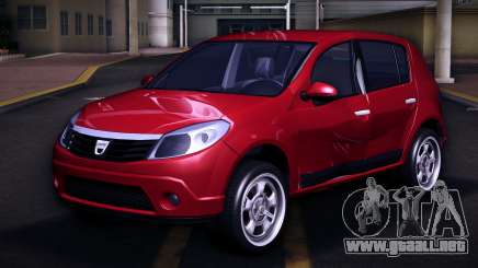 Dacia Sandero 1.6 MPI para GTA Vice City