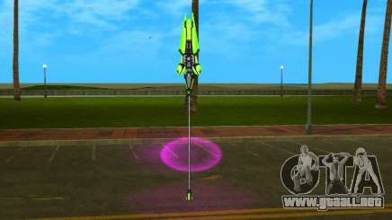 Green Heart Spear V from Hyperdimension Neptunia para GTA Vice City