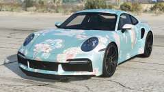 Porsche 911 Turbo S Fountain Blue para GTA 5