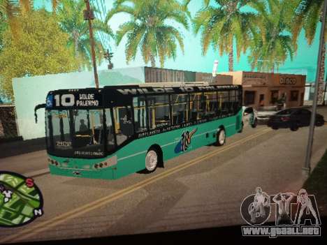 Colectivo Línea 10 para GTA San Andreas
