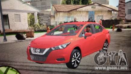 Nissan Versa 2022 para GTA San Andreas